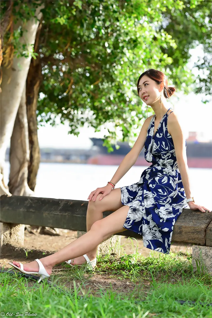 [Mzsock] NO.196 Zhao Tingting dress with cool and high legs street photography#[105P]-74